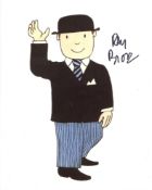 Mr Benn 8x10 photo from the children's TV series 'Mr Benn' signed by series narrator Ray Brooks.