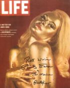 007 Bond girl, lovely 8x10 photo signed by Goldfinger actress Shirley Eaton. Good condition. All