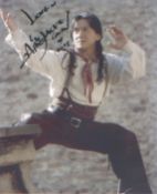 Jackie Chan signed 10x8 picture. Good condition. All autographs come with a Certificate of