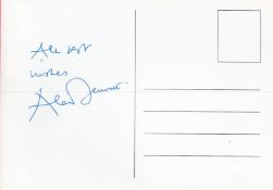 Alan Bennett signed 6x4 Telling Tales post card signature on reverse . Alan Bennett (born 9 May