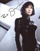 Famke Janssen signed 8x10 photo from Marvel's X-Men movies. Good condition. All autographs come with