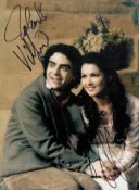 Villazon and Netrebko signed 12x8 colour photo. Good condition. All autographs come with a