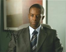 Adrian Lester signed 10 x 8 inch colour photo. Good condition. All autographs come with a