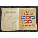 Russian stamp album with stamps from 1961/1966. Good condition. We combine postage on multiple