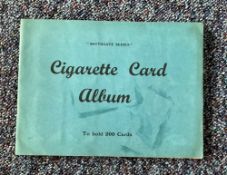 Cigarette card collection in album. Includes 1939 Animals of the countryside, 1938 Actors natural