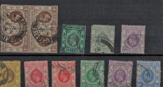 Hong Kong Stockcard 13 Stamps GV. Good condition. We combine postage on multiple winning lots and