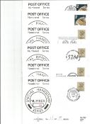 11 x Post Office Numbered Series Special Handstamp First Day Covers 1984 Limited Edition. Good