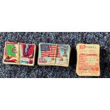 Trade card collection. Complete set of 80. Complete A, BC Gum flags of the world 1960 and 50