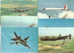 14 x Lincolnshire Lancaster Committee Aircraft Postcards Numbers 1-14 All Cards Unused. Good