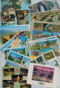 Bundle Of 23 French Topographical Postcards Both Posted and Unposted. Good condition. We combine
