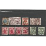 New Zealand pre 1936 stamps on stockcard. 10 stamps. Good condition. We combine postage on