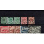 Gibralter Stockcard 9 Stamps pre 1931. Good condition. We combine postage on multiple winning lots