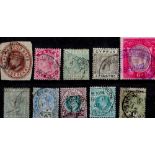 Stockcard British Common Wealth old stamps Includes Malta, Cyprus, South Africa and more. Good