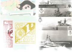 19 Postcards Royal Navy Ships, Guinness, Cornwall And Liverpool Railway All Cards Unused. Good