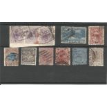 New Zealand pre 1936 stamps on stockcard. 11 stamps. Good condition. We combine postage on