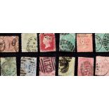 GB 12 Old Stamps. Good condition. We combine postage on multiple winning lots and can ship