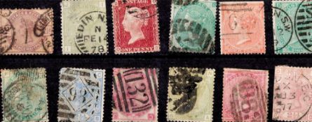 GB 12 Old Stamps. Good condition. We combine postage on multiple winning lots and can ship
