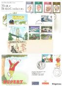 10 x First Day Covers including Charles Darwin Centenary And Granting Of Votes To Women. Good