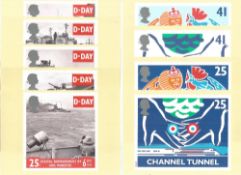 19 PHQ Cards Channel Tunnel, D-Day 6 June 1944, Golf, And Summertime. Good condition. We combine