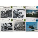 Bundle Of 10 Warplane Collectors Club Cards Famous Dogfights And Raids, Naval Helicopters. Good