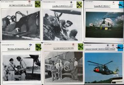 Bundle Of 10 Warplane Collectors Club Cards Famous Dogfights And Raids, Naval Helicopters. Good