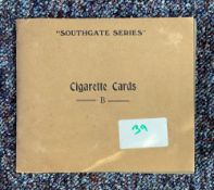 Cigarette cards in album. Includes 50 The three castles lighthouses 1926, 50 state express and 50