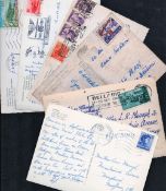 Collection Of 21 Worldwide Topographical Postcards Both Posted and Unposted. Good condition. We