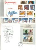 10 x First Day Covers including Sir Rowland Hill, European Parliament, Gardens. Good condition. We