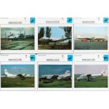 Bundle Of 10 Warplane Collectors Club Cards Including Yakovlev Yak, Ilyushin, Antonov. Good