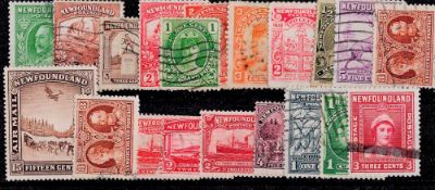 Approx 20 Stamps Newfoundland All Pre 1936. Good condition. We combine postage on multiple winning