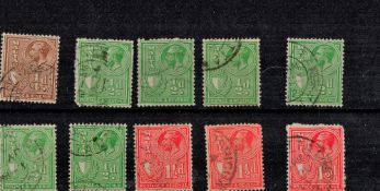 Malta Pre 1936 10 Stamps On Stockcard. Good condition. We combine postage on multiple winning lots
