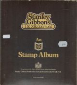 Stanley Gibbons EMPTY simplex album. Colour green. Good condition. We combine postage on multiple.