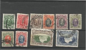 South Rhodesia pre 1936 stamps on stockcard. 10 stamps. Good condition. We combine postage on