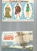 4 x Brooke Bond Picture Card Albums Incomplete Including The Saga Of Ships (Missing Only No.20),