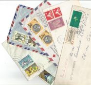 Assorted envelope collection. Mostly from red crescent or red cross societies and stamps. Good. Good