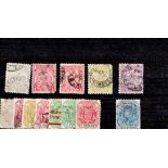 Transvaal 1896 13 Stamps. Good condition. We combine postage on multiple winning lots and can ship