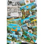 Bundle Of 21 Topographical Postcards Including Liechtenstein And Jerusalem. Good condition. We