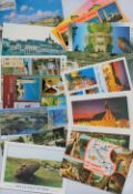Bundle Of 22 France Topographical Postcards Both Posted and Unposted. Good condition. We combine
