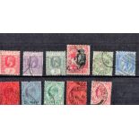 11 Pre 1936 Stamps Fiji Gambia Gibraltar Stock card. Good condition. We combine postage on