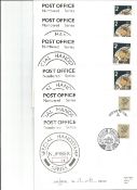 12 x Post Office Numbered Series Special Handstamp First Day Covers 1984 Limited Edition. Good