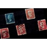 GB 5 Old Stamps. Good condition. We combine postage on multiple winning lots and can ship worldwide.