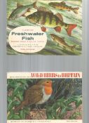 4 x Brooke Bond Picture Card Albums Incomplete - Out Into Space, Wild Birds In Britain, Asian Wild