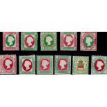 Heligoland 11 Stamps Mint, high catalogue value may include reprints, nice selection. Good