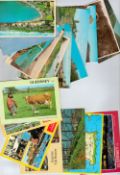 Bundle Of 20 Scotland And Guernsey Topographical Postcards Posted and Unposted. Good condition. We