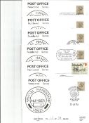 11 x First Day Covers Post Office Numbered Series Special Handstamp 1984 Limited Edition. Good