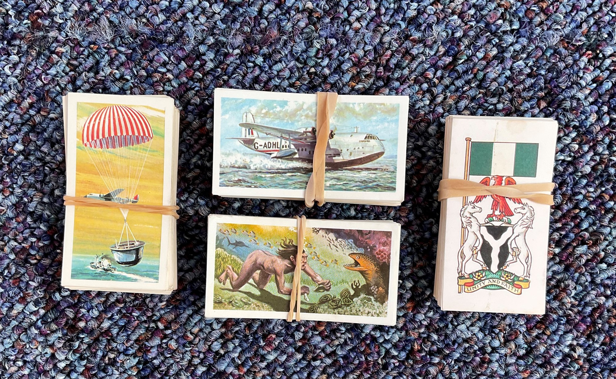 Tea card collection. Over 200 cards some duplication. Includes race into space, the sea our other