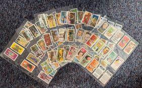 Brooke bond tea cards in pockets. Over 160 cards. Includes adventures and explorers, inventors and