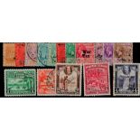 16 Old Stamps from B. Guiana Stockcard. Good condition. We combine postage on multiple winning