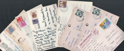 Bundle Of 21 Worldwide Topographical Postcards Both Posted And Unposted. Good condition. We