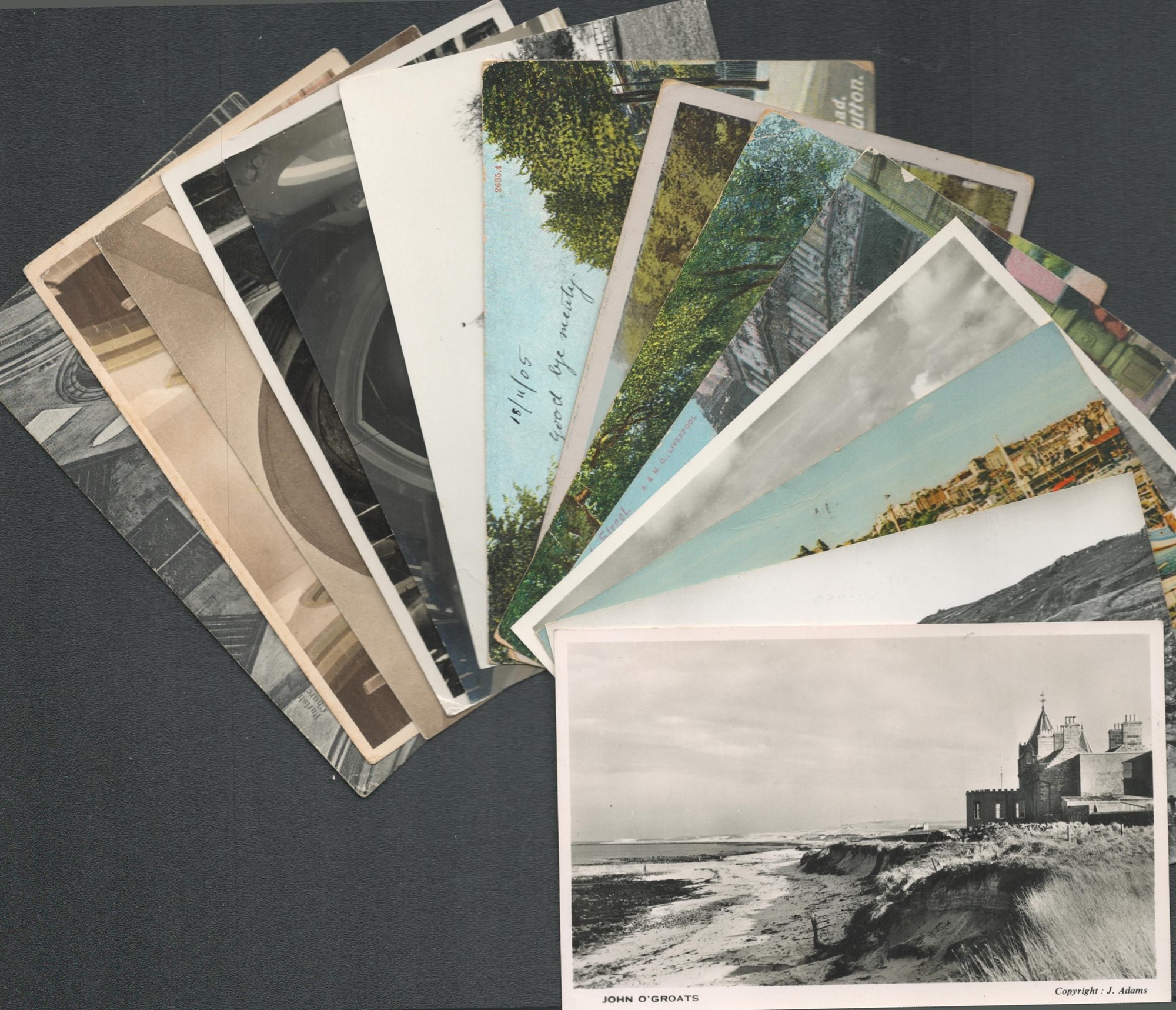 Postcard collection. Mainly scenes from around GB, including seaside's and churches. 50 in total. - Image 2 of 2